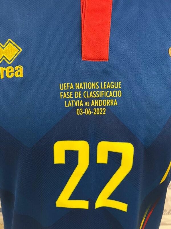 seleccio andorra errea blava victor bernat