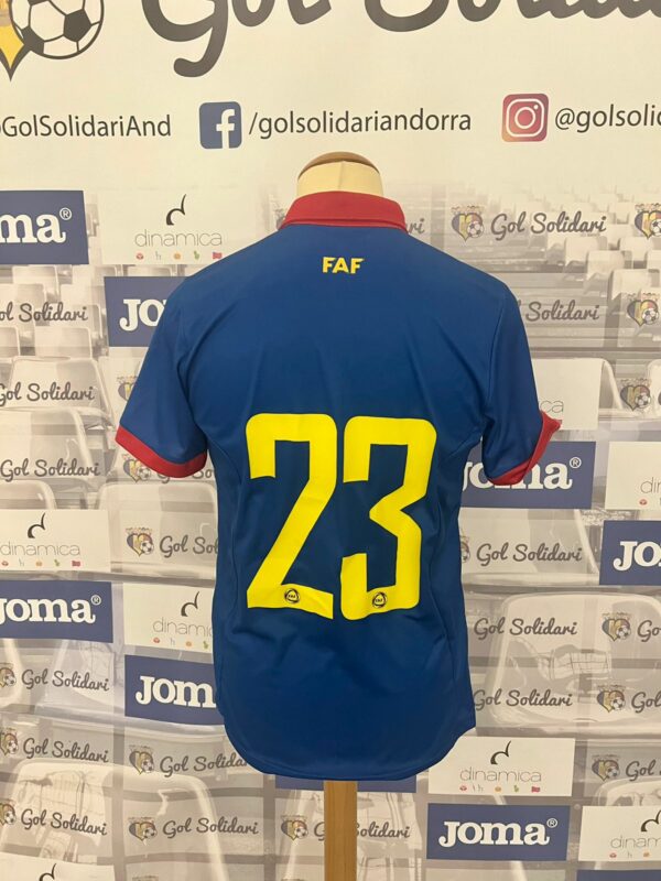 selecció andorra chus rubio blava