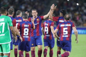 ludovic giuly fc barcelona legends